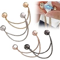 Clip Magnetiche Multiuso | 4 Pezzi | Per Sciarpe, Maniche E Pantaloni | Design Elegante E Super Magnetico - Foto 4