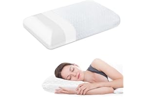 BDTFO High Density Memory Foam Pillow | Classic Support For Neck Shoulder Pain, Ergonomic Orthopedic Cervical Pillow for Sleeping, Removable, Machine Washable Cover