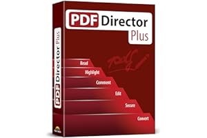MARKT + TECHNIK PDF Director Plus – PDF Editor Software compatible with Windows 11, 10, 8 and 7 – Edit, Create, Scan and Convert PDFs – 100% Compatible with Adobe Acrobat