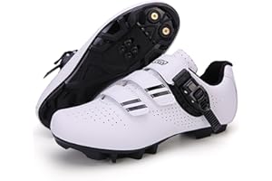 PENXZT Buty rowerowe męskie, rowery górskie Buty kompatybilne z SPD i wygląd delta wewnętrzny butów rowerowych mtb