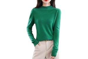 LAKEMON Cashmere Sweaters for Women,Soft Cozy Pullover,Cashmere Long Sleeve Crewneck Fall Winter Sweaters