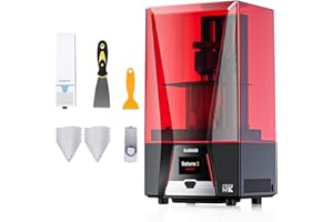 ELEGOO Saturn 3 Imprimante 3D MSLA en Résine UV avec Écran LCD Monochrome 12K de 10 Pouces, Purificateur d'air et Protecteur d'Écran, 218,88 x 122,88 x 250 mm³, Plus Grande Taille d'impression