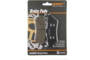 SOMMET Motorcycle Rear Brake Pads Disc 1 pair for BMW R 1200 R/RS/Sport (2015-2018)