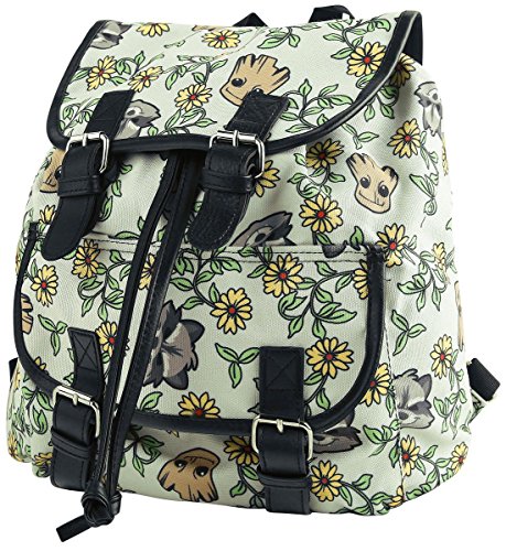 Preisvergleich Produktbild Guardians Of The Galaxy - Rucksack Groot & Rocket Floral