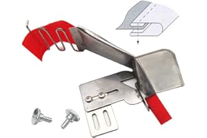 ckpsms Marca -1SET # KP-123 Macchina da Cucire Doppia Piegatura Finitura Pulita Rilegatura Superiore e Inferiore Attacco per Rilegatura (Tape Size 1-21/64"=34MM)