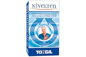 TONGIL Niveltens 40 gelules | Peptides Marins Protensin, Feuilles d'Olivier Benolea, Aubépine, Eucommia et Potassium | Santé Cardiovasculaire & Confort Artérie | 100% naturel