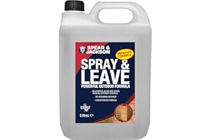 Spear & Jackson - Spray and Leave Concentrated Mould, Algae and Lichen Remover - 5 Litre