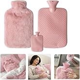 Peluş Kılıflı Yumuşak Dokulu 30 Cm 2000 Ml Kapasiteli Sıcak Su Torbası