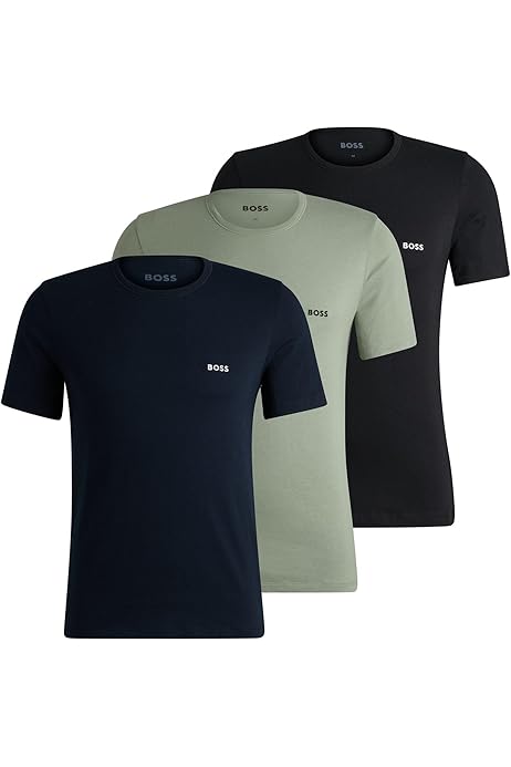 Playera Boss Hombre BOSS Camiseta Hombre, Pack De RN 3P