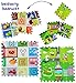 Produktbild 24 tlg. Set _ Puzzle Teppich aus Moosgummi - " 2 SEITIG - Buchstaben ABC / Alphabet & Spielstraße " - 8 Matten aus Schaumstoff - zum Puzzeln / Puzzleteppich EVA - Spieleteppich Puzzlematte - Spielmatte Kinderteppich - Bodenmatte - Matte / Spielteppich - für Kinder - Puzzleteppich - Kinderspielteppich / Lernteppich - Schaumstoff / Bodenschutzmatte - Buchstabe ABC lesen lernen / Yoga Sitzmatte - Straßenteppich / Lernteppich