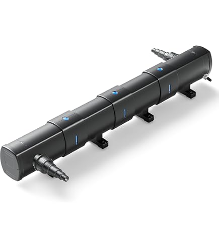 Stérilisateur UV-C Blue Lagoon Tech 75W - Pour Piscine Jusqu'à 75 000L - Réduction Chlore 80%