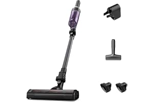 Rowenta Aspirateur Balai sans Fil Multifonction, Léger, Convertible en aspirateur à Main, Autonomie 40 Min, Base de Charge Murale, Nombreux Accessoires, X-Nano, RH1128WO