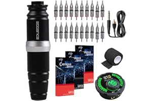 Extreme Tattoo Supply Mast Cartridges Pen Rotary Tattoo Machine Airfoil Tattoo Power Supply Foot Pedal Set
