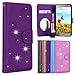 Produktbild Vectady für Huawei Mate 10 Lite [NO für Mate 10] Hülle, Handyhülle Case Schutzhülle Leder für Huawei Mate 10 Lite Handytasche mit Spiegel Glitzer Diamant Flip Cover für Huawei Mate 10 Lite,Lila