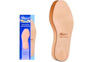 MOVI Soletta Vero Cuoio Traspirante e Antimacchia
