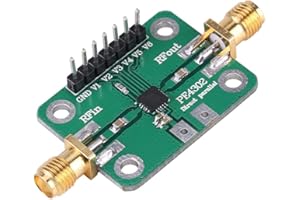 LIEBEWH 1Pcs Numerical Control Attenuator PE4302 NC Digital Control RF Step Attenuator Module Parallel Immediate Module with SMA Female Connector 1MHz-4GHz