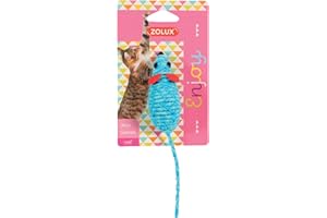 SCHESIR Zolux Jeux Chat Souris Elastique Coloris Divers 1 Unité