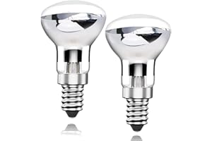 LumiGo 25W Replacement Reflector Bulb for Lava Lamp Bulb 230V, 25W Oven Bulbs, R39 E14 SES Halogen Spotlight Bulb, 2700K Warm White, Dimmable, 2 Pack