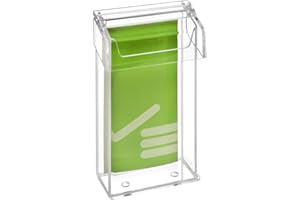 ‎ZEIGIS Zeigis DIN Lang Prospektbox / Prospekthalter / Flyerhalter im Hochformat, wetterfest, für Außen, mit Deckel, aus glasklarem Acrylglas