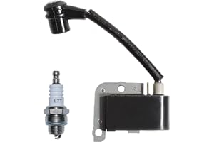 Gubeter Bobina di accensione per Oleo Mac 936 940 942 946 947 952 951 motosega sostituzione parti del motore 50050013AR candela