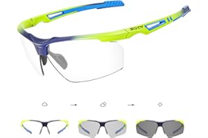 SCVCN Fotocromatici Occhiali Da Ciclismo Sportivi Donne Uomini MTB Trasparenti Bicicletta UV400 S86
