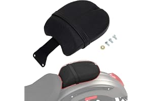 Svart passagerare ryggstöd Sissy Bar Pad Chopper Pillion sittdyna för 2017 Victory Octane modeller