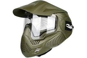 Valken Masque MI-7 Olive Paintball Mixte Adulte, Vert