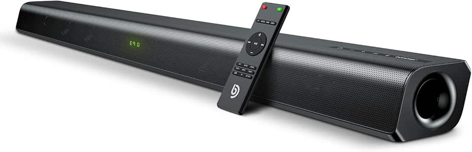 Soundbar, BOMAKER 2.0 HDMI ARC 37 Inch Sound Bar with Soundbar, BOMAKER 2.0 HDMI ARC 37 Inch Sound Bar with