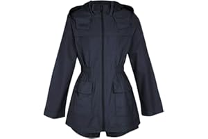 MyShoeStore Kids Children Boys Girls Rain Mac Outdoor Kagoul Kagool Cagoule KAG Raincoat Festival Showerproof Rain Coat Fishtail Festival Parka Hooded Lightweight Shower Proof Jacket