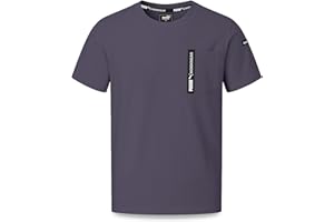 PUMA Workwear Advanced Kollektion - T-Shirts für Herren - Brusttasche und Utility Fach an der Schulter - Aus strapazierfähigem und atmungsaktivem Gewebe - Für Handwerk und Logistik