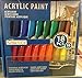 Produktbild ACRYLFARBEN SET*VERSCHIEDENE FARBEN*TÖNE*KÜNSTLER*HOBBY*MALEN 18 x36 ml NEU