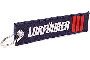 ZCIZIU Fitwish Engine Driver Key Fob Dark Blue