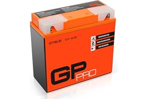 GP-PRO 12V 22Ah GT19BL-BS (similaire à YT19BL-BS / 51913 (scellé/sans entretien)