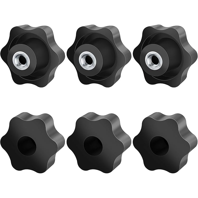 RIGGATEC 400200097 - Flügelmutter schwarz M8 Gewinde : Amazon.de  