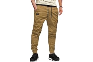 AlvaQ Pantalones De Trabajo Hombre Pantalon Chandal Hombre Joggers Largos Pants Cargo Hombre De Ocio con Bolsillos