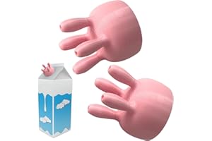 SIMSKY 2 Milchflaschen Ausgießer Deckel, Kuh Euter Milchkarton Kappe,Lustiger Milchflaschenverschluss,Kuh Euter Milchflaschenausgießer, Milchflaschendeckel, Milchflaschen-Ausgießer-Deckel, Lustige Ausgießer