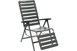 MFG FREIZEITMÖBEL AUS MECKLENBURG MFG Relax-Deckchair Poel, anthrazit