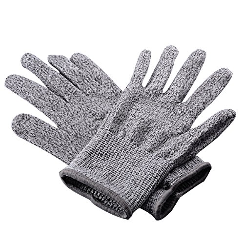 Xcellen Global Schneidresistente Handschuhe Nahrungsmittel Küche Level 5 Schutz beim Schneiden, Hacken, Pellen, Holzschnitzen, HG120M - 3