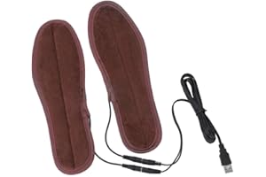 HURRISE Solette Riscaldate Solette Termiche Scaldapiedi Elettrico Invernali Ricaricabile Scarpe Riscaldata Solette Scaldapiedi, Per Per Pesca, Escursionismo, Campeggio