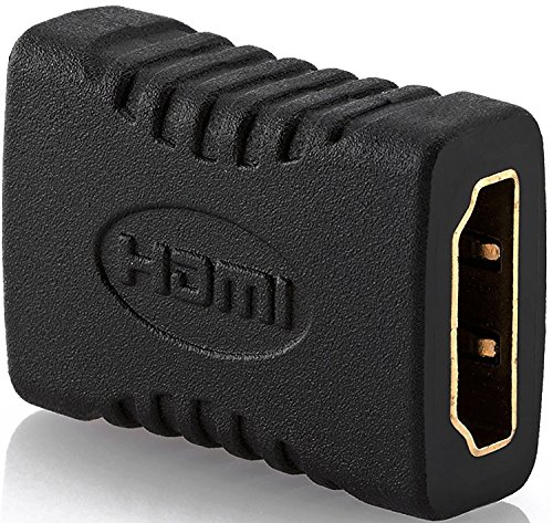 3 STÜCK SET | HDMI auf HDMI | Kupplung | HDMI Buchse zu HDMI Buchse | HDMI Verbindungsstück | HDMI Kupplung [ vergoldete Kontakte ] – MOVOJA 3Stück - 4