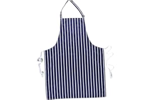 Portwest Wasserdichte Schürze, Farbe: Marineblau/Weiß gestreift, S849NAR