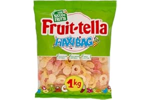 Fruittella Ciucci Frizz, Caramelle Gommose con Zucchero Frizzante, Gusto Frutti Assortiti con Succo di Frutta, Senza Glutine, Confenzione da 1 Busta da 1Kg, per Feste, Regalo, una Scorta di Allegria