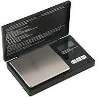 Digitale Feinwaage Digital Scale,100g 0.01g Tragbare Goldwaage mit LCD-Display,Edelstahl-Gewichtsplattform für Küche…