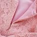 iEFiEL Baby Girl's Princess Dresses Flower Wedding Party Bowknot Lace Tulle Dress Pink 18-24 Months