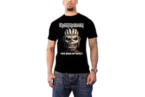 Iron Maiden Book Of Souls T Shirt Imprimé Eddie (Noir) - 2XL