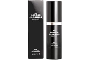 The London Grooming Company Eye Repair Gel | Repair & Smooth Fine Lines & Wrinkles | All Natural Ingredients | Skin Care For Men | 1.1 Fl Oz (30ml)