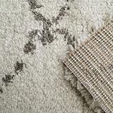 Für Kinder, 120 x 170 cm, Polypropylen, Öko-Tex 100 Prozent 254.00 cm Nomad „Shaggy Teppich, Beige - 3