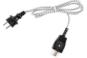 1,5 meter eurokonvertering, keramisk het apparatkontakt med kabel, apparatkontakt med keramikinsats för våffeljärn, värmeappa