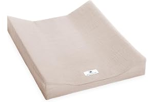 Filtöverdrag för 2-kilsmultar av muslin, sand, tillverkad i Tyskland, OEKO-TEX standard 100, storlek: 50/65 cm