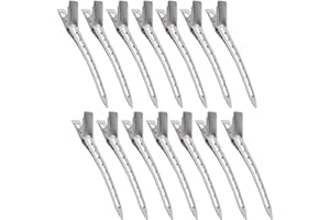 ‎YOOSSO 24 Stücke Haarspangen, 9cm Haarnadeln Bobby Pins Friseur Zubehör Abteilklammern Abteil Clips Metall Alligator Clip für Damen und Mädchen DIY Frisur